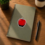 Death Note Red Apple Sticker