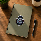 Death Note Shinigami Laughing Sticker