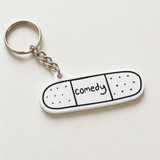 Comedy - Designer Keychain, Aesthetic Bag Charm