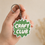Craft Club - Designer Keychain, Aesthetic Bag Charm