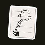 Diary Of A Wimpy Kid Rodrick Heffley Sticker