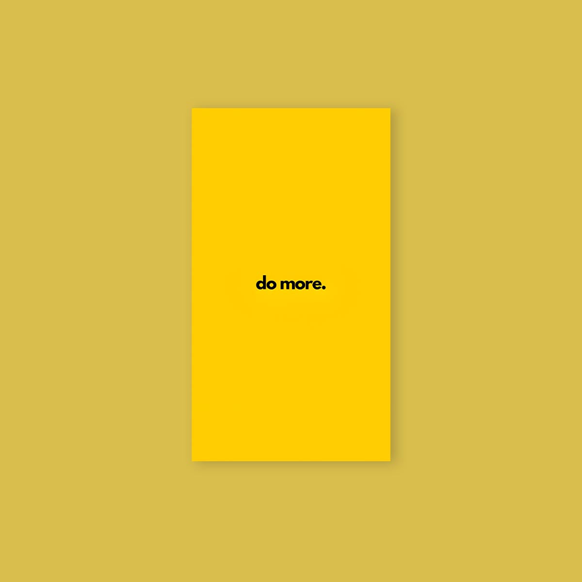 Do More Motivational Poster Sticker
