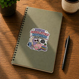 Doing Absolutely Nothing Aesthetically Sticker