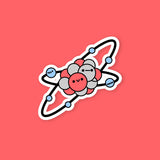 Emotional Atom Sticker