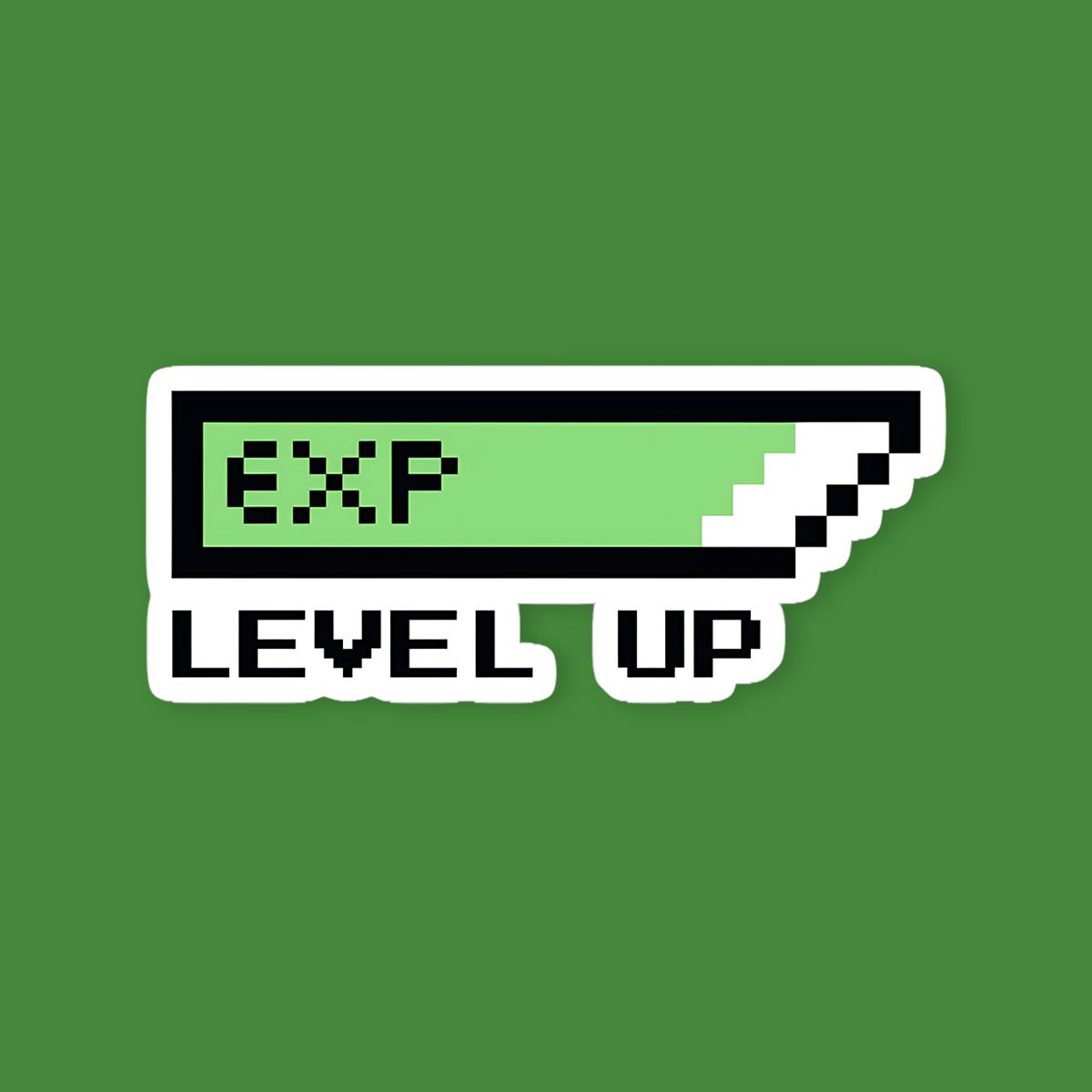 Exp Level Up Sticker