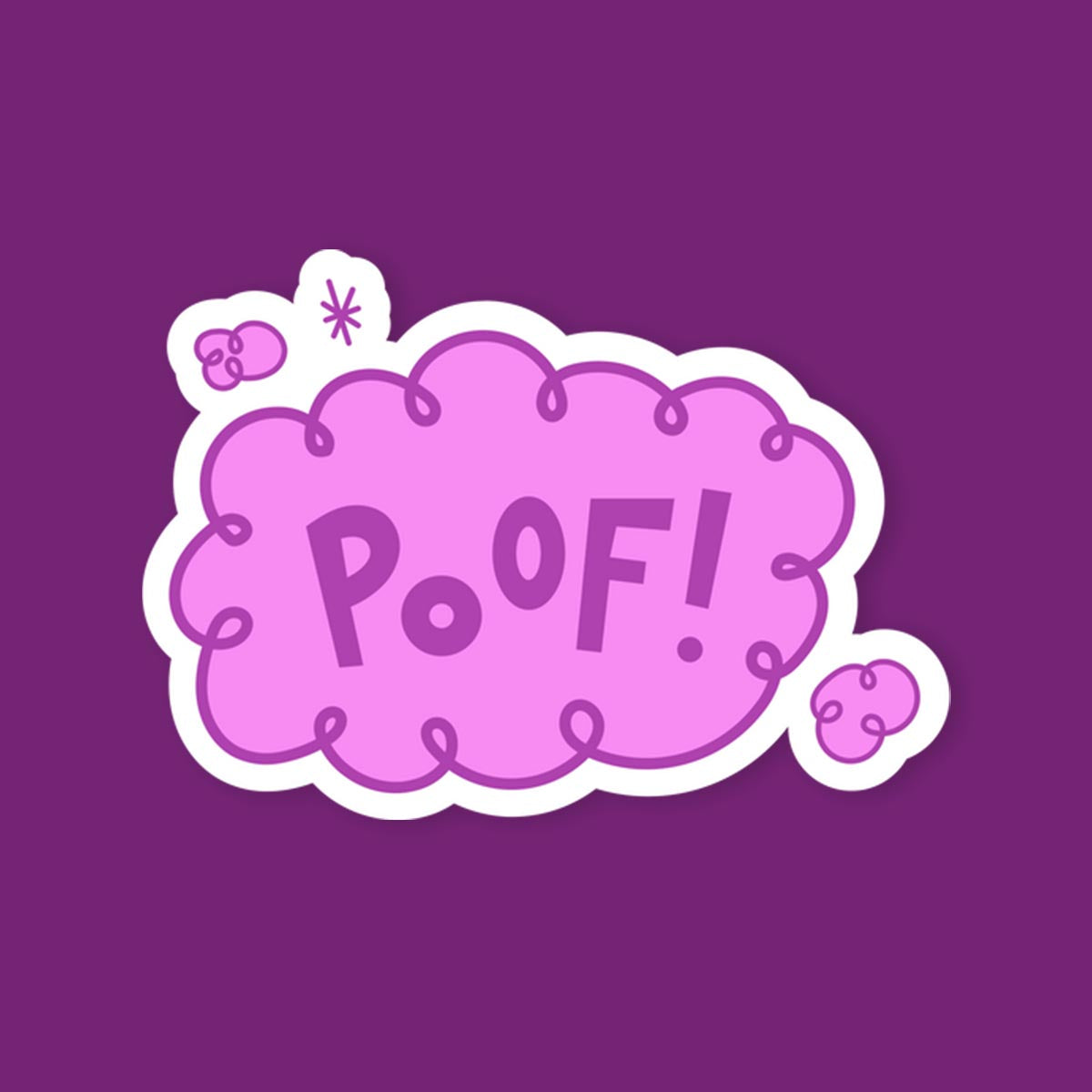 Fairly Odd Parents Poof Sticker