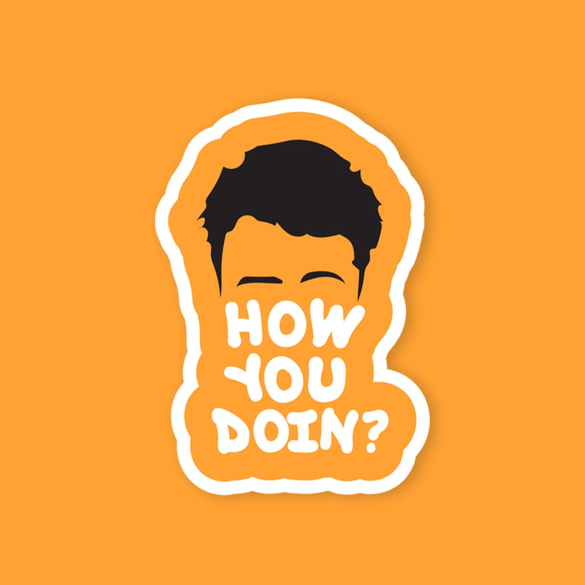 Friends Joey How You Doin Sticker