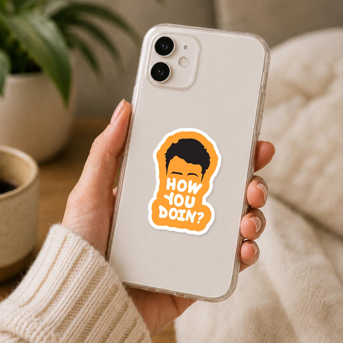 Friends Joey How You Doin Sticker