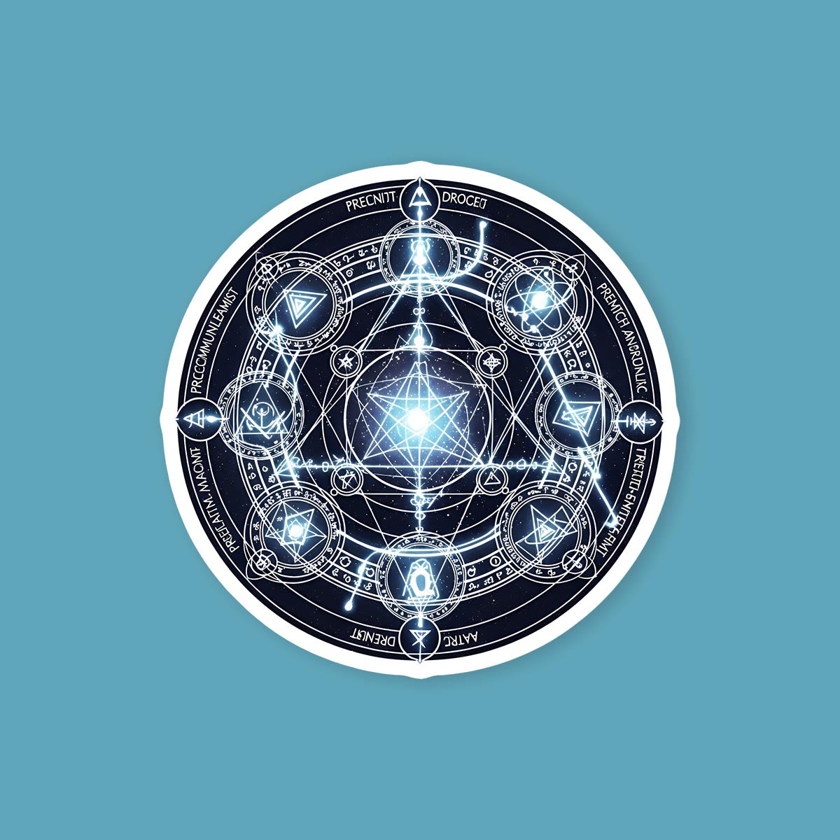 Fullmetal Alchemist Circle Sticker
