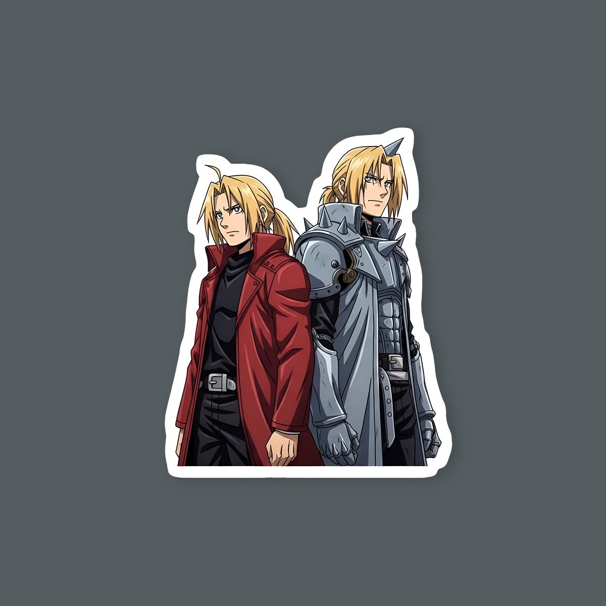 Fullmetal Alchemist Edward & Alphonse Sticker