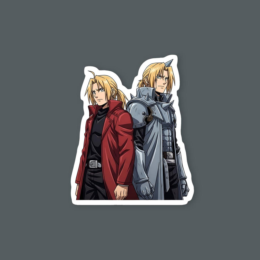 Fullmetal Alchemist Edward & Alphonse Sticker