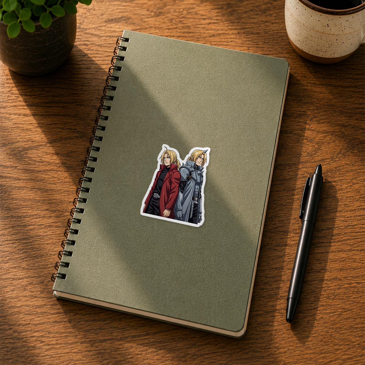 Fullmetal Alchemist Edward & Alphonse Sticker