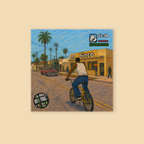 GTA San Andreas CJ Bicycle Poster Sticker