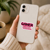 Gamer Girl Pixel Sticker