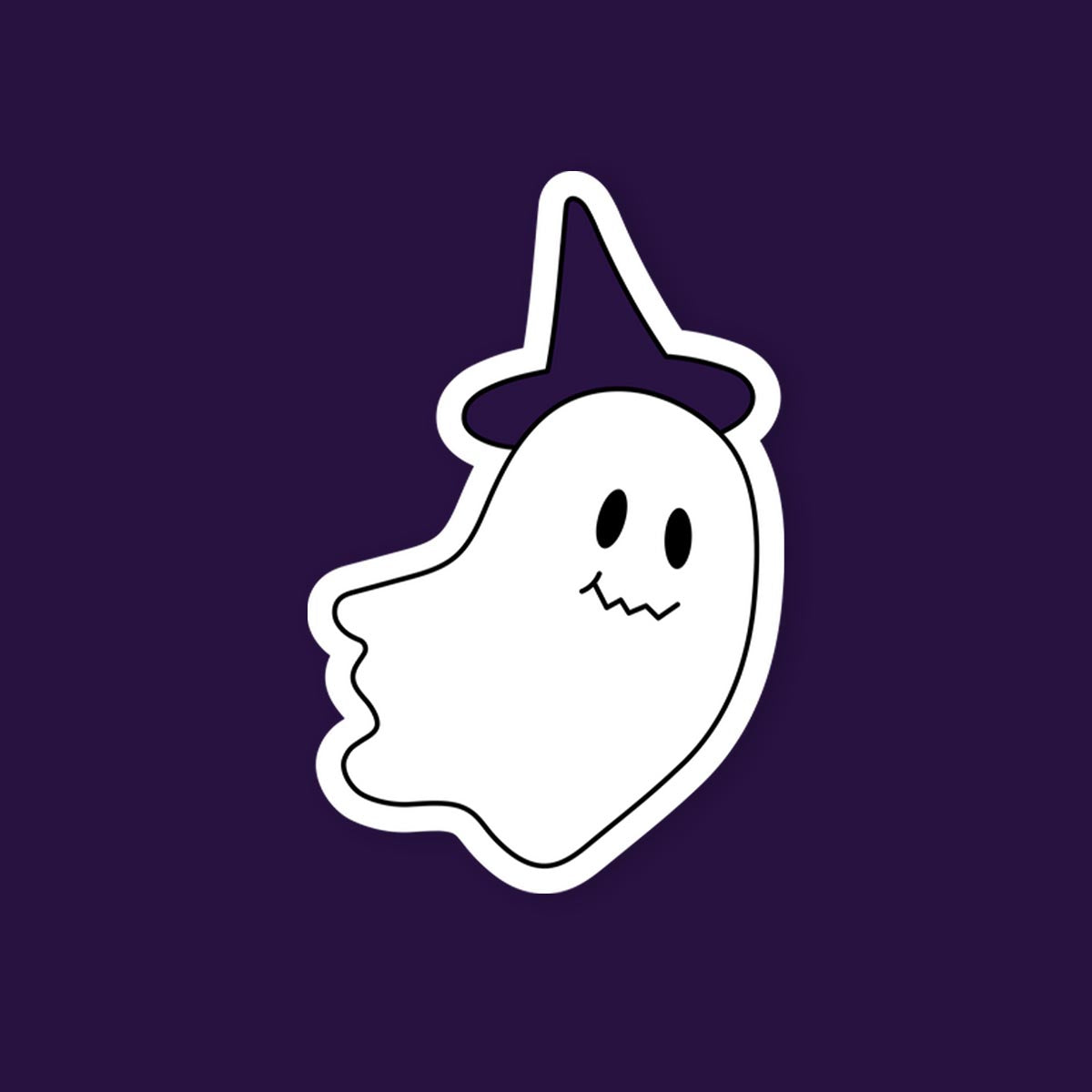 Ghost Wizard Sticker