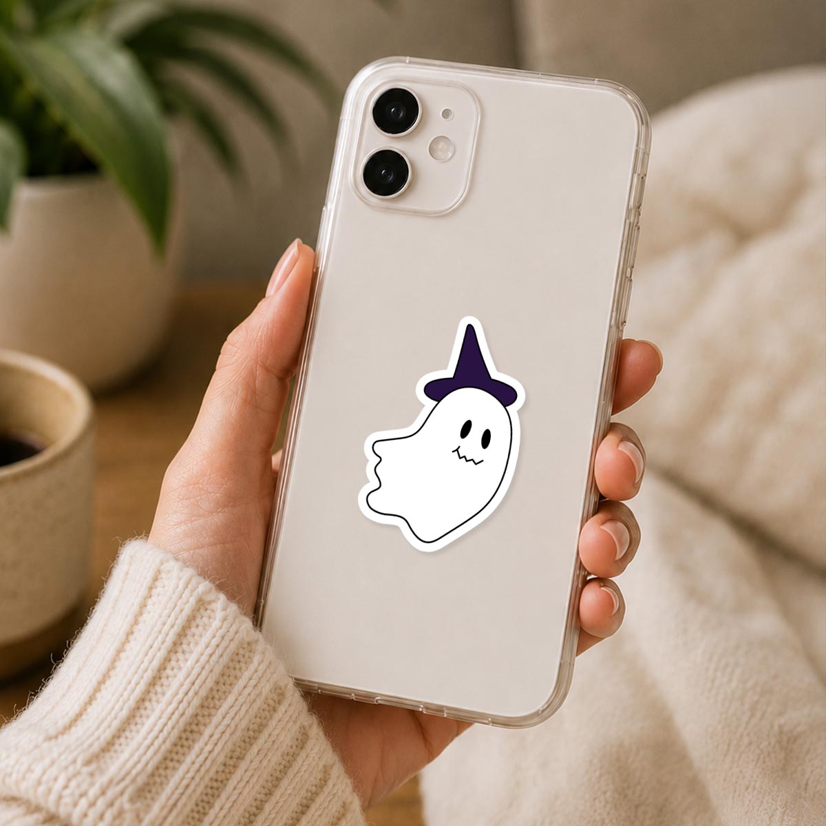 Ghost Wizard Sticker