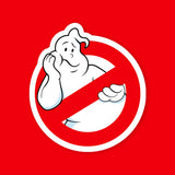 Ghostbusters Logo Bored Ghost Sticker