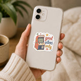 Good Vibes Only Arcade Sticker