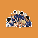 Haikyuu Karasuno Volleyball Team Sticker