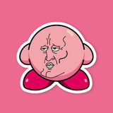 Handsome Kirby Meme Sticker