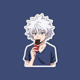 Hunter x Hunter Eating Chocolate Sticker