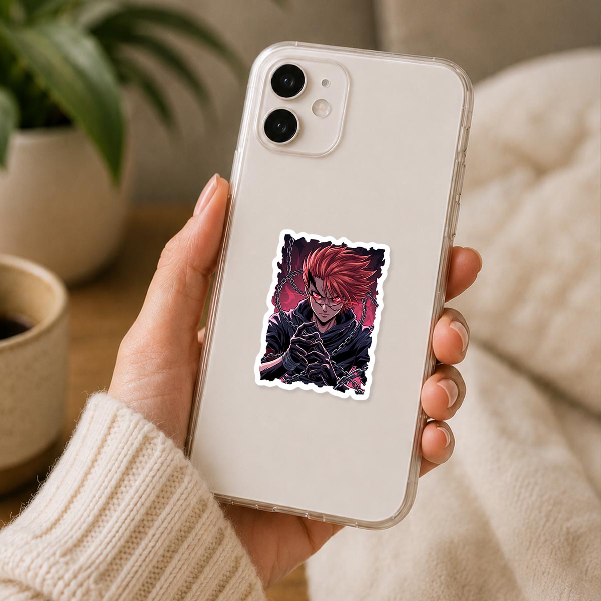 Hunter x Hunter Kurapika Chains Sticker