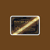 Hunter x Hunter License Sticker