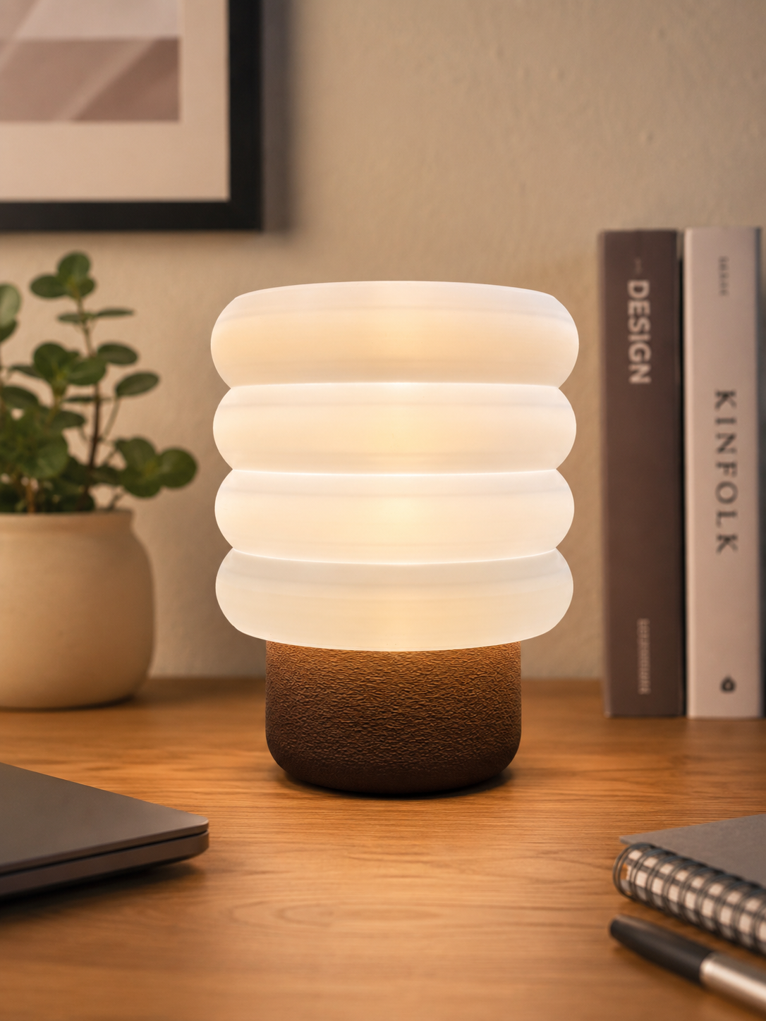 Wavy Lamp - Cozy Aesthetic Desk Lamp