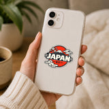 Japan Orange Sun Sticker