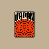 Japan Wave Poster Sticker