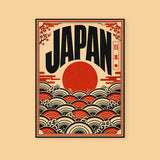 Japan Wave Poster Sticker