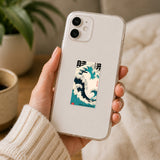 Japanese Great Wave Vintage Poster Sticker