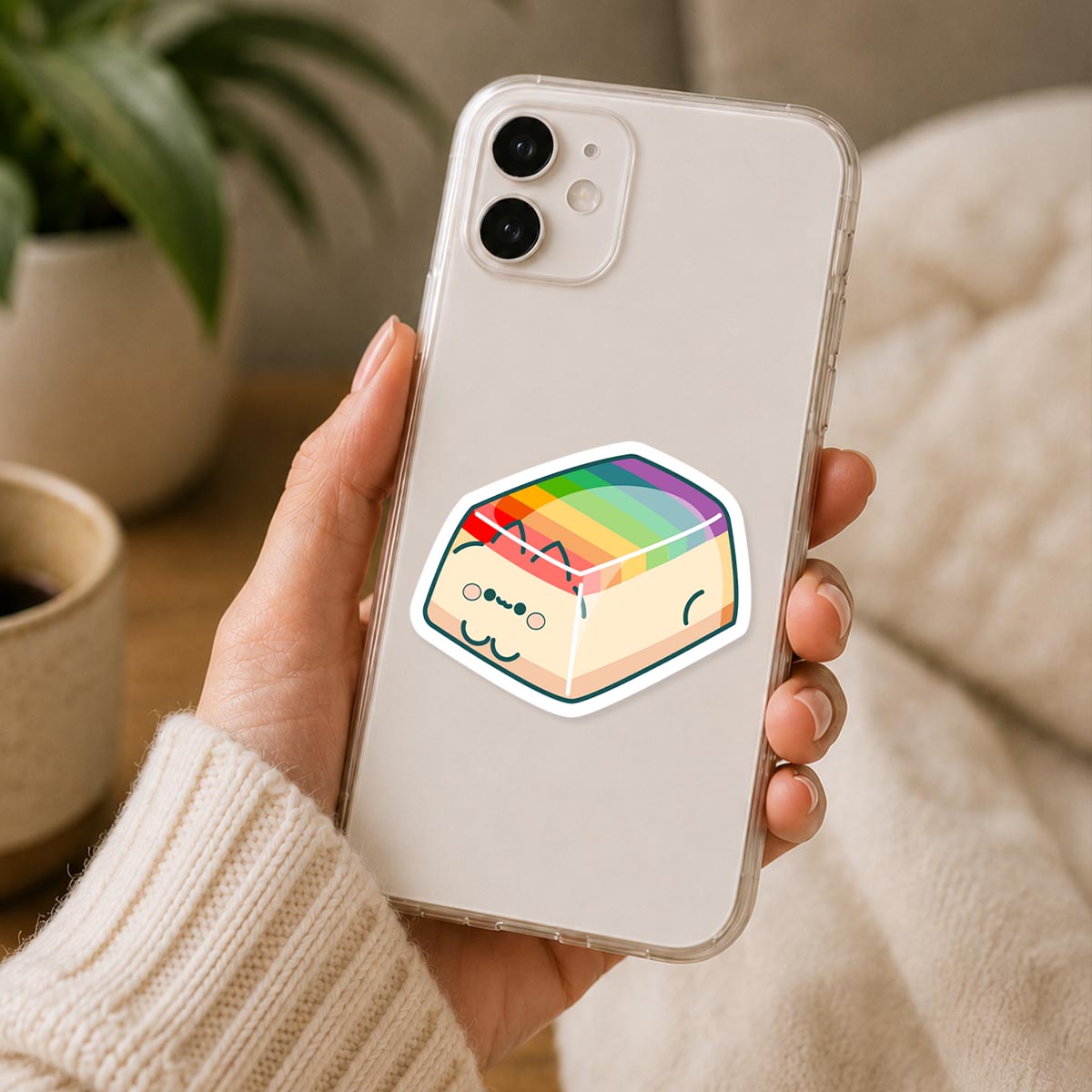 Jelly Cat Sticker