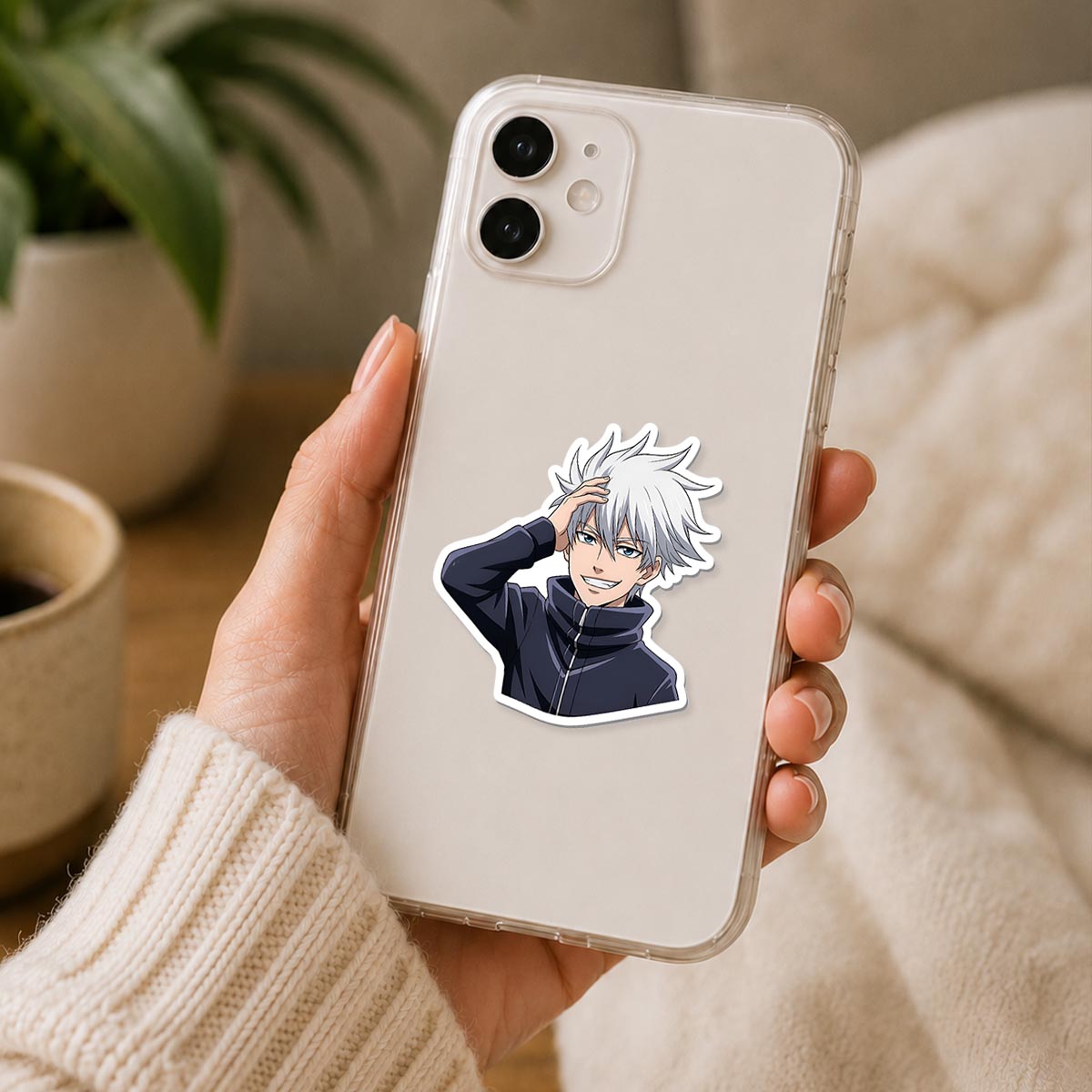 Jujutsu Kaisen Gojo Saturo Anime Sticker