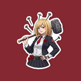 Jujutsu Kaisen Nobara Hammer Sticker