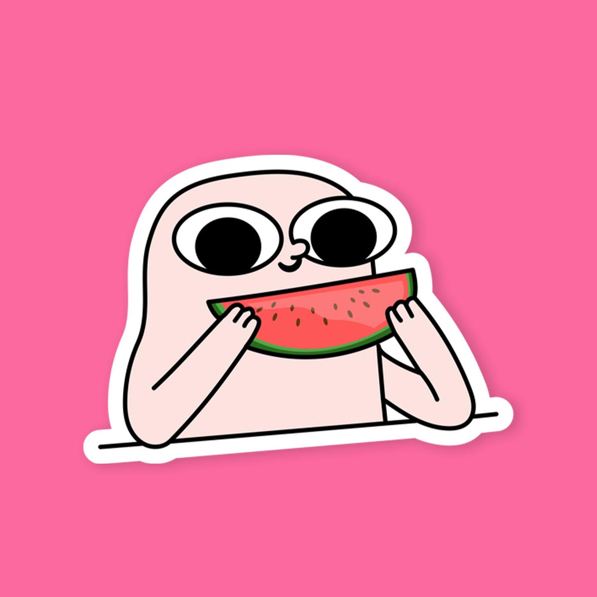 Ketnipz Watermelon Meme Sticker