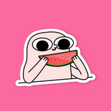 Ketnipz Watermelon Meme Sticker