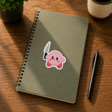 Kirby Knife Sticker