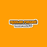 Mission Passed Respect Sticker
