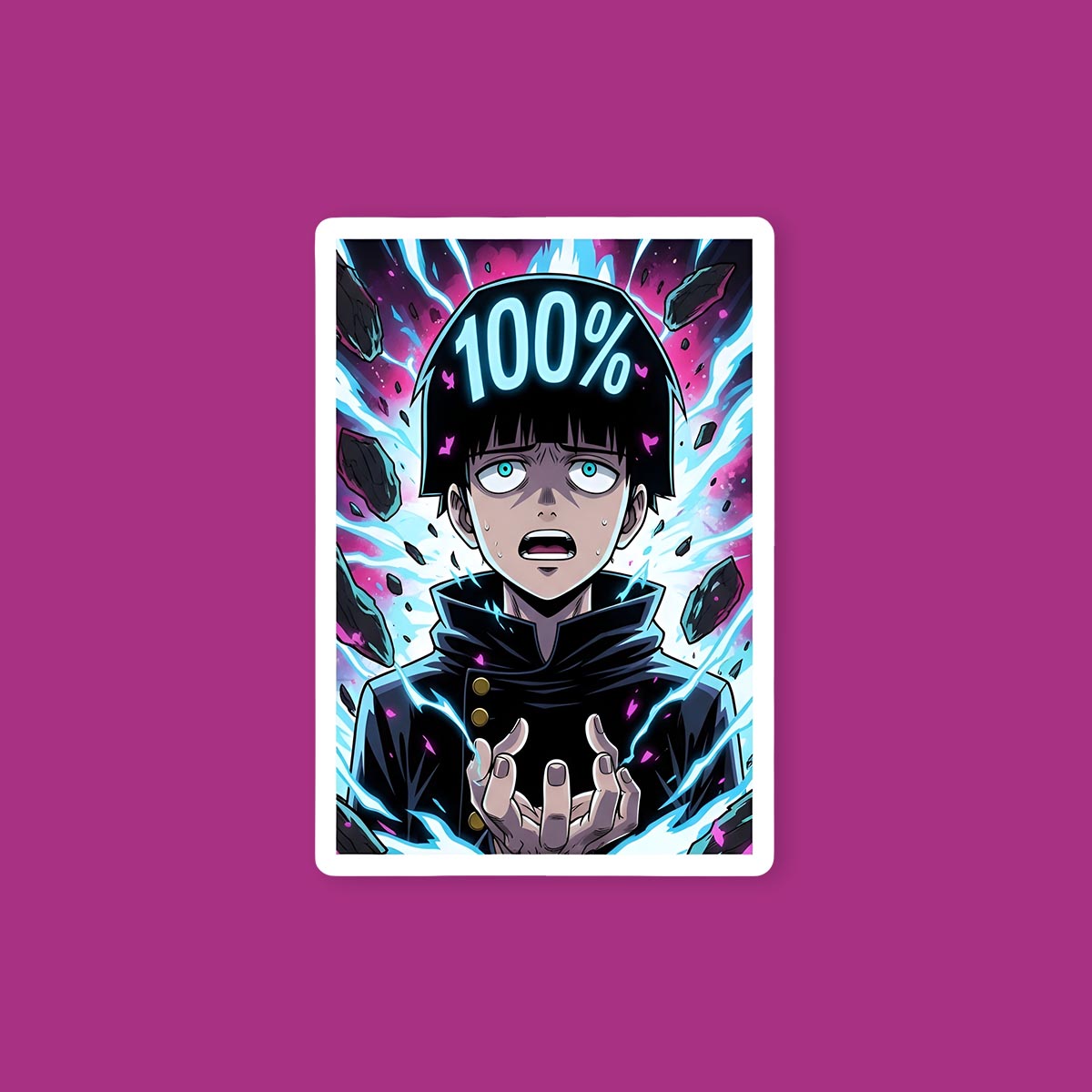 Mob Psycho 100 Full Energy Sticker
