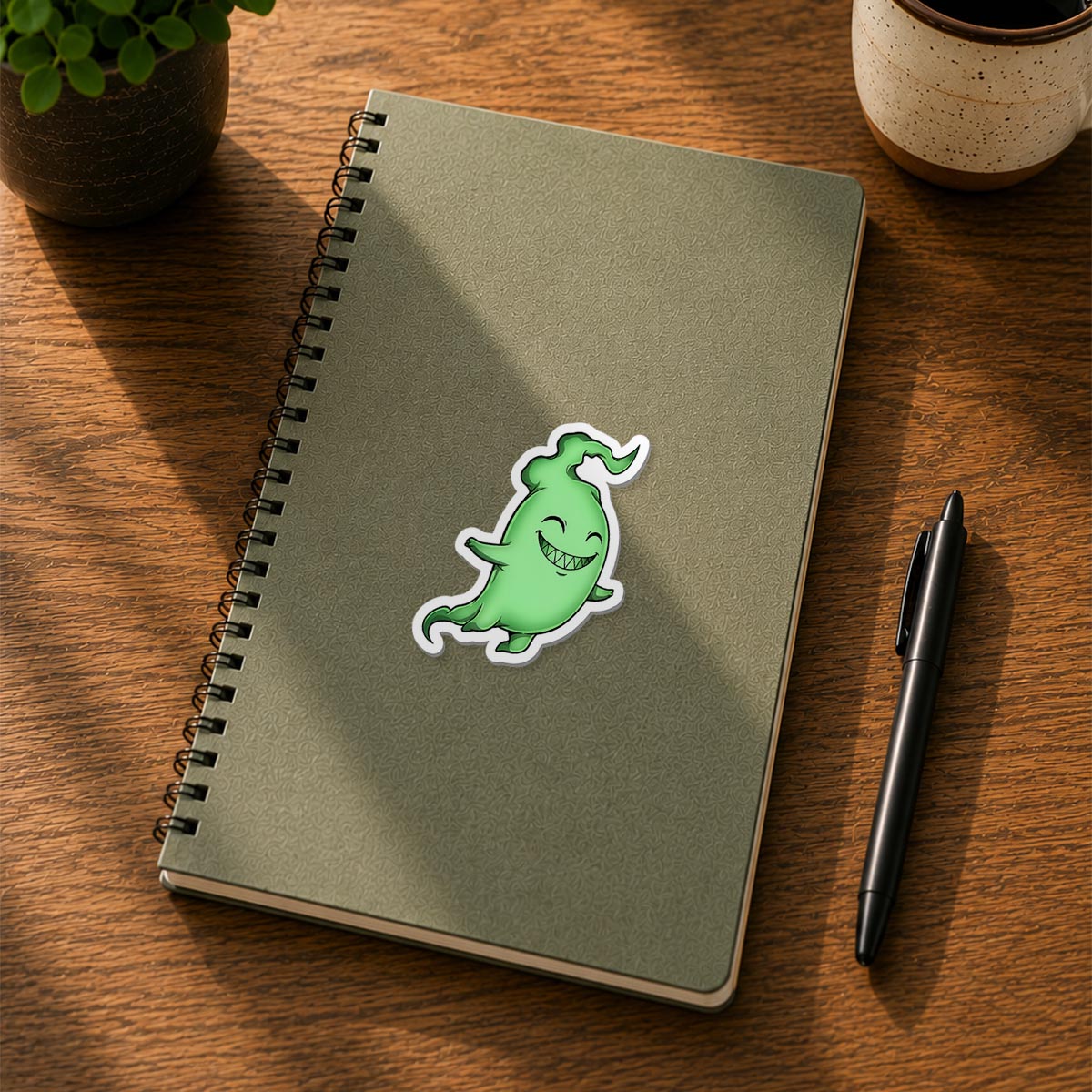 Mob Psycho Floating Ghost Sticker