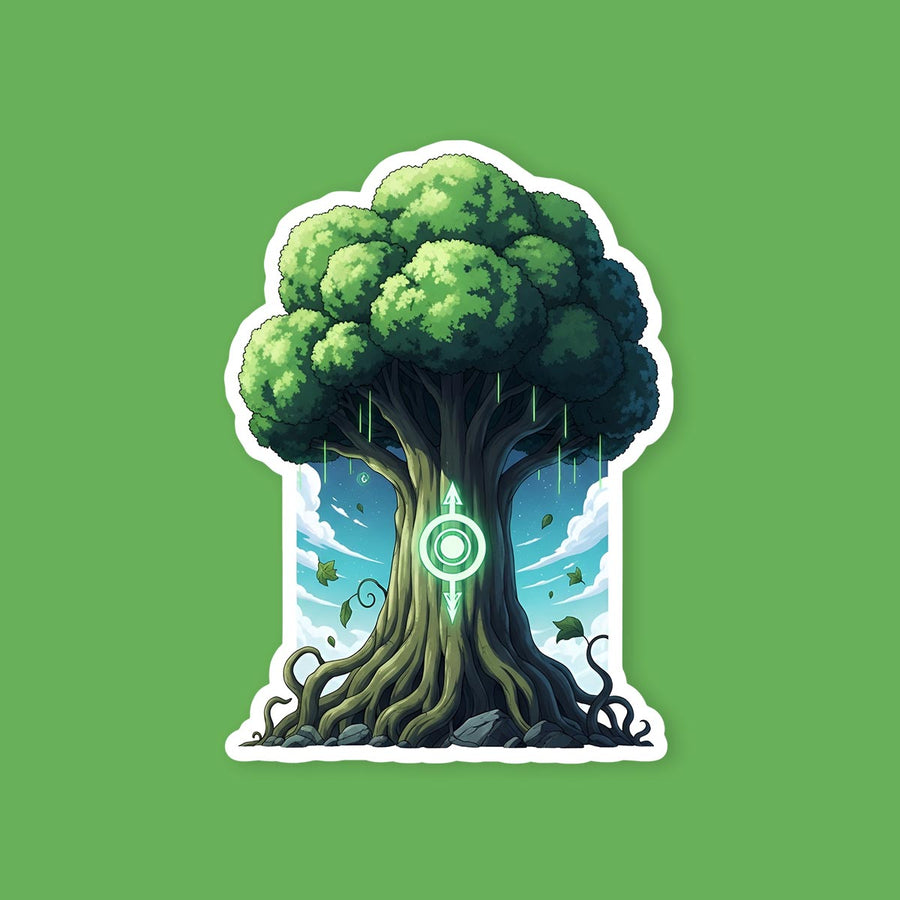 Mob Psycho Giant Broccoli Sticker