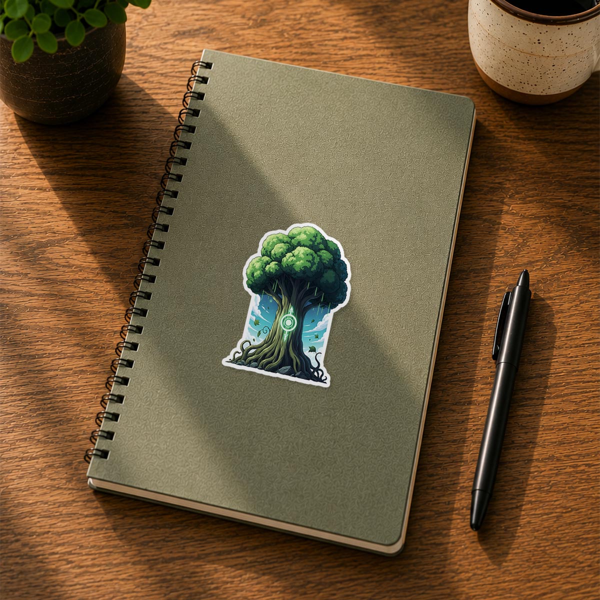 Mob Psycho Giant Broccoli Sticker