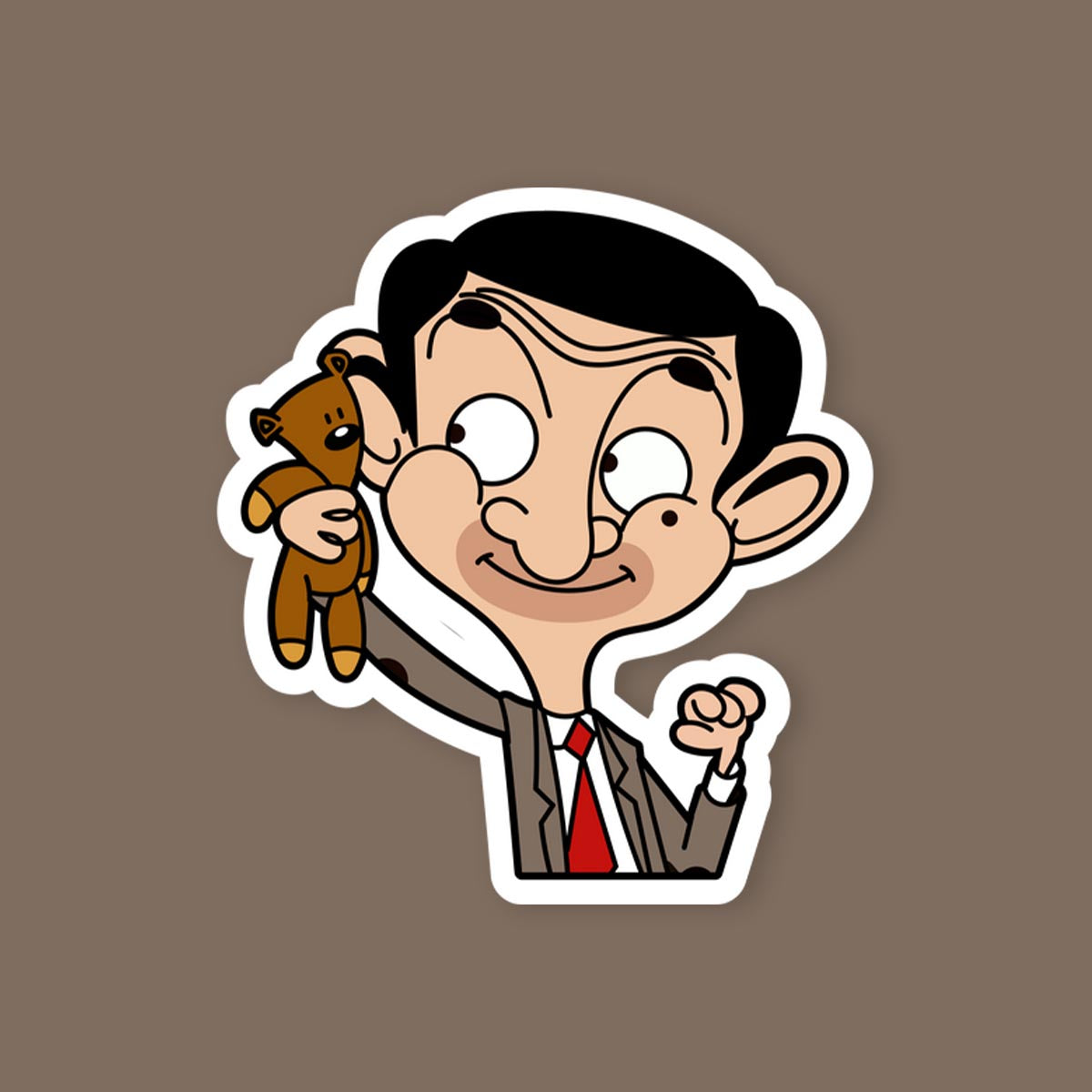 Mr Bean Sticker