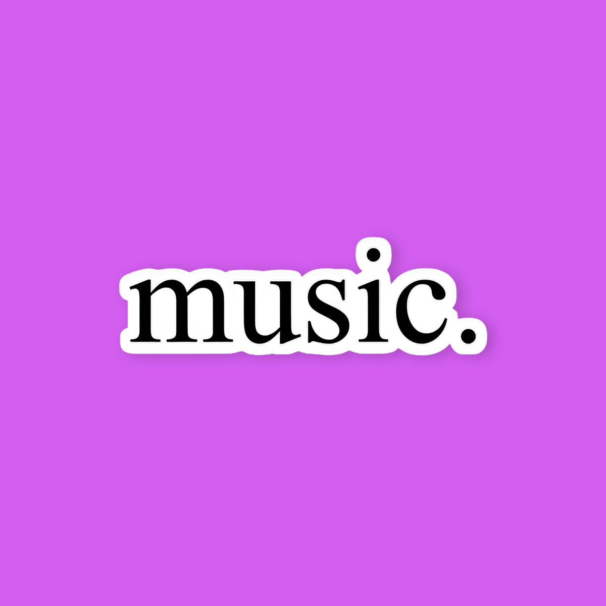 Music Sticker
