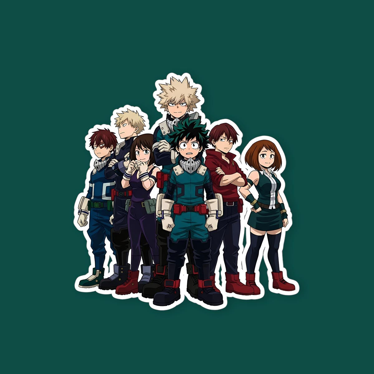 My Hero Academia Group Sticker