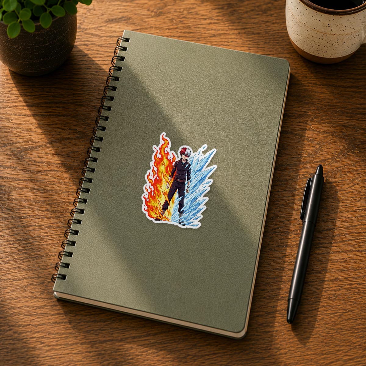 My Hero Academia Todoroki Sticker