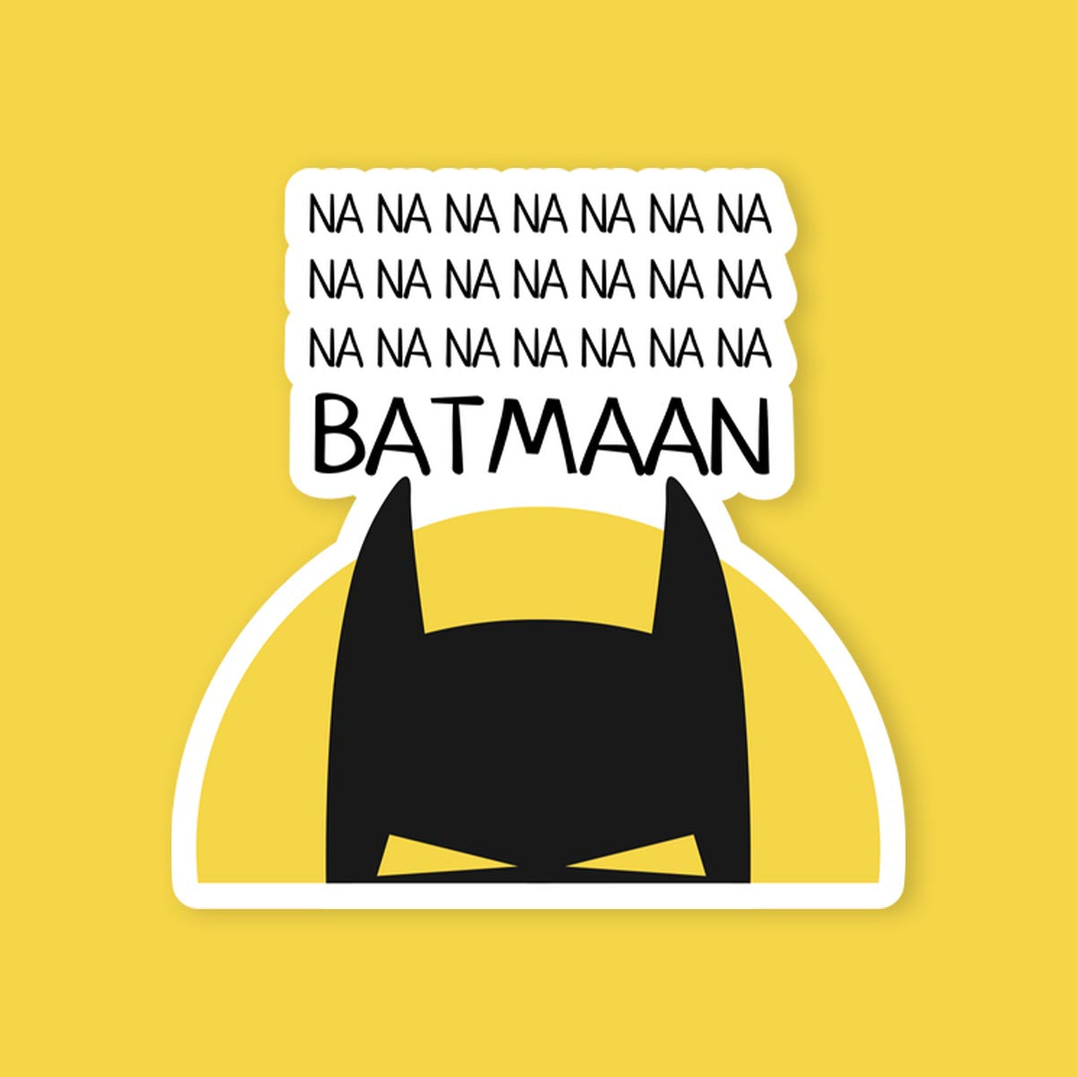 Na Na Na Batman Sticker