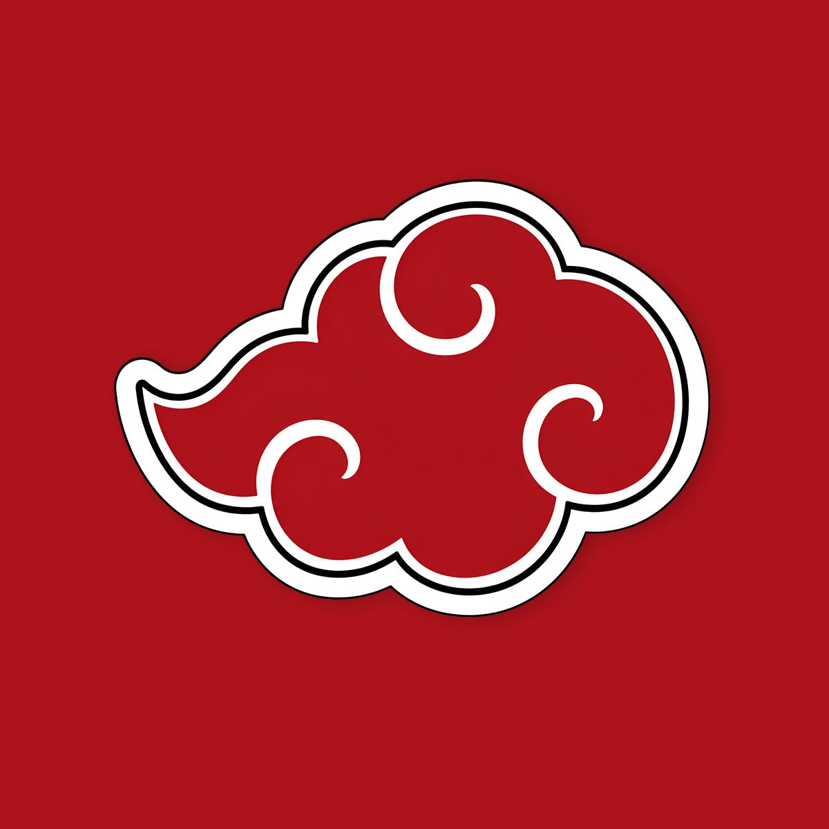 Naruto Cloud Sticker