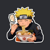 Naruto Eating Ramen Sticker